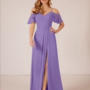 NWT AZAZIE purple Tahiti bridesmaids dress size A8 style Dakota